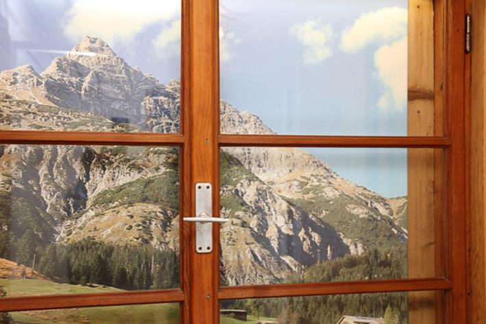 Ferienhaus Hochvogel Hinterhornbach Esterno foto