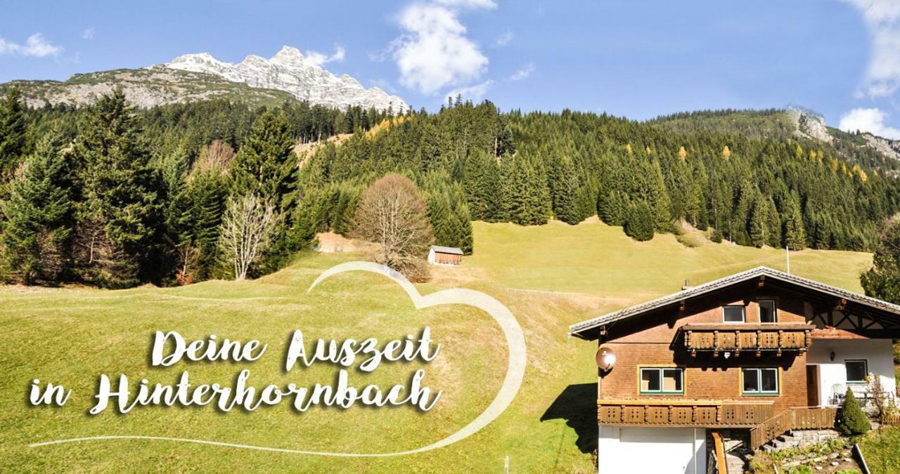 Ferienhaus Hochvogel Hinterhornbach Esterno foto